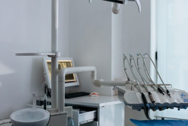 İngiltere'de modern bir diş kliniği muayenehanesi